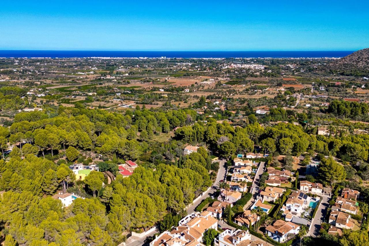 Ruhiges Eckreihenhaus Mit Pool In La Sella Zarzas One Denia Villa Pedreguer Bagian luar foto